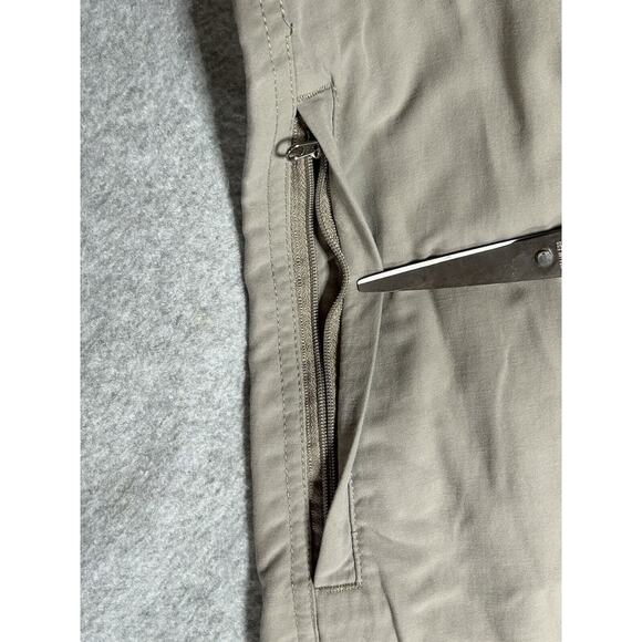 REI Co-Op Pants Men W34 L34 Nylon Hiking Fishing Breathable Water Resist Beige - Picture 12 of 15